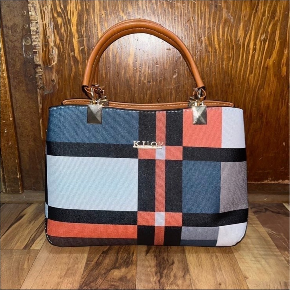 Women's Kuoy Plaid Purse